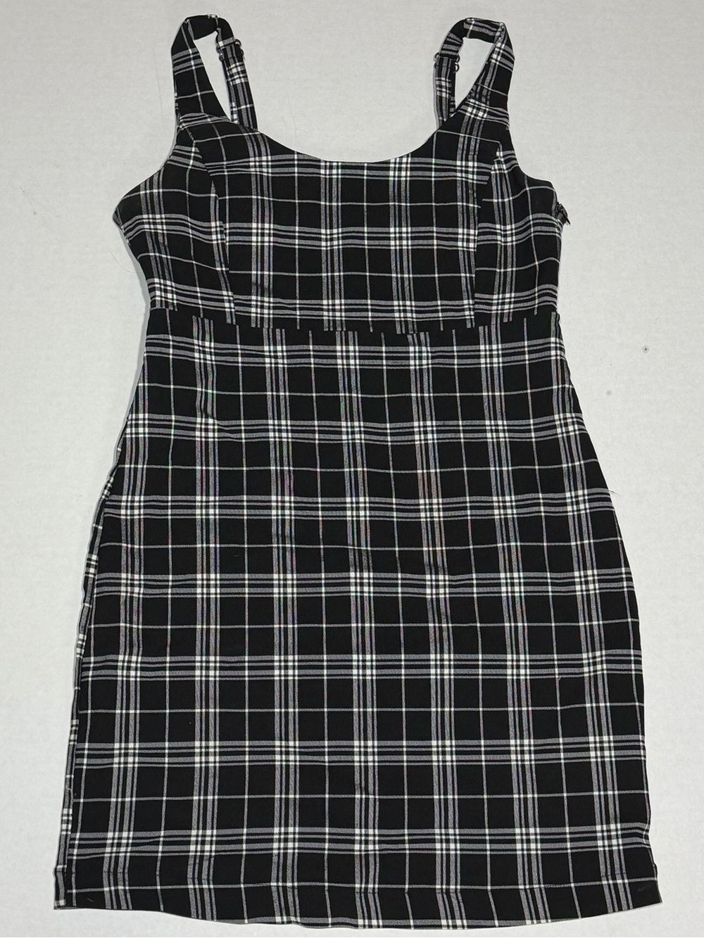 Forever 21 Black and White Plaid Women’s Mini Dress